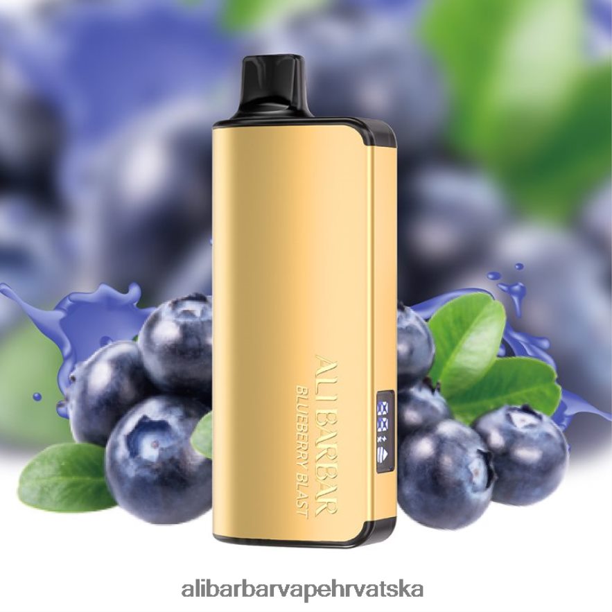 Alibarbar Vape Hrvatska eksplozija borovnice - Alibarbar Ingot 20000 vape za jednokratnu upotrebu 46864Z31