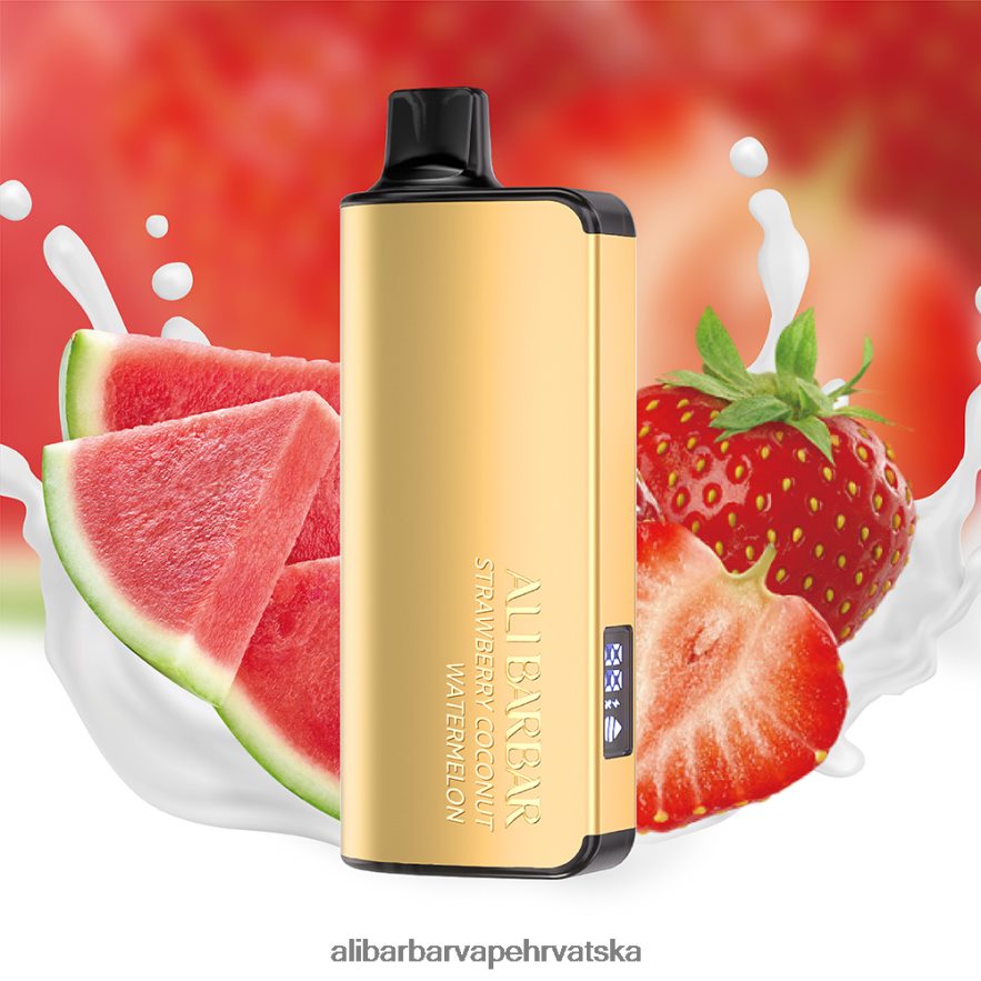 Alibarbar Vape Flavours jagoda kokos lubenica - Alibarbar Ingot 9000 vape za jednokratnu upotrebu 46864Z24