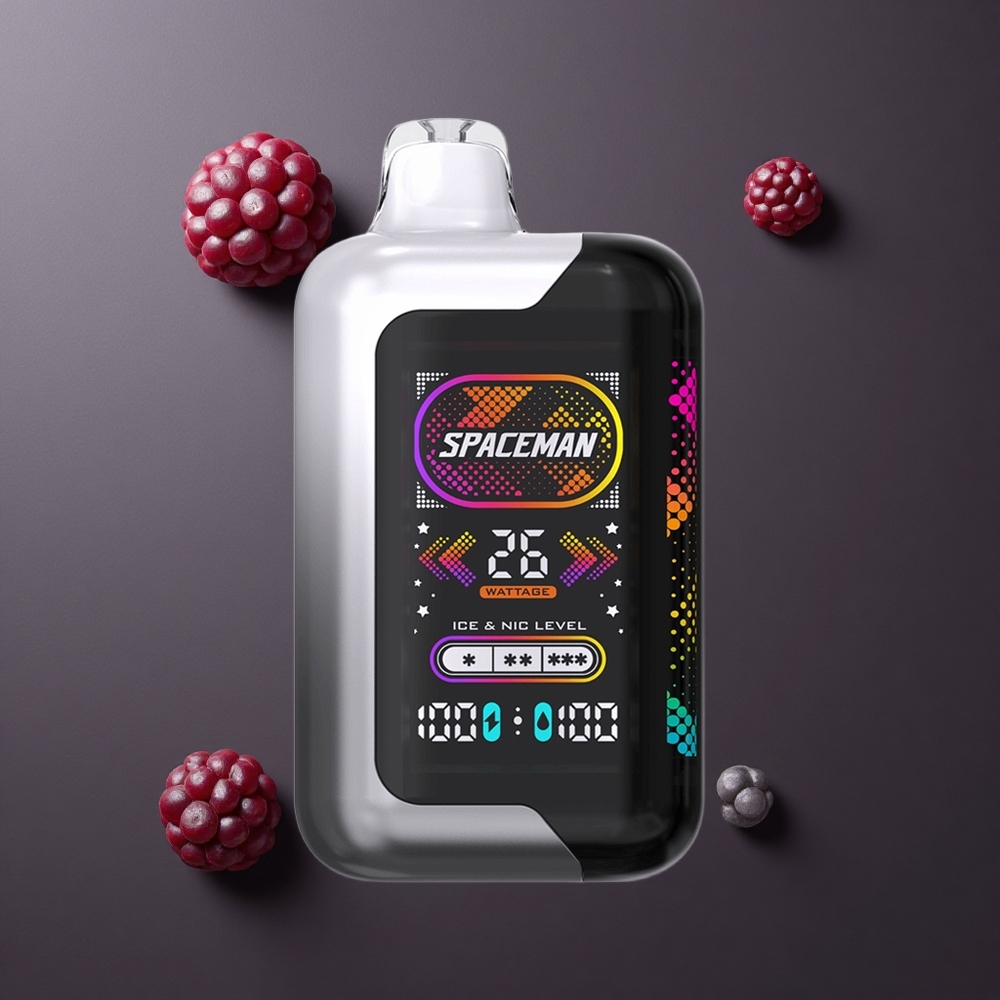 SMOK SPACEMAN SP40000 40000 Puffova Jednokratna Vape Kupina Malina Kapacitet Tekućine 20ml