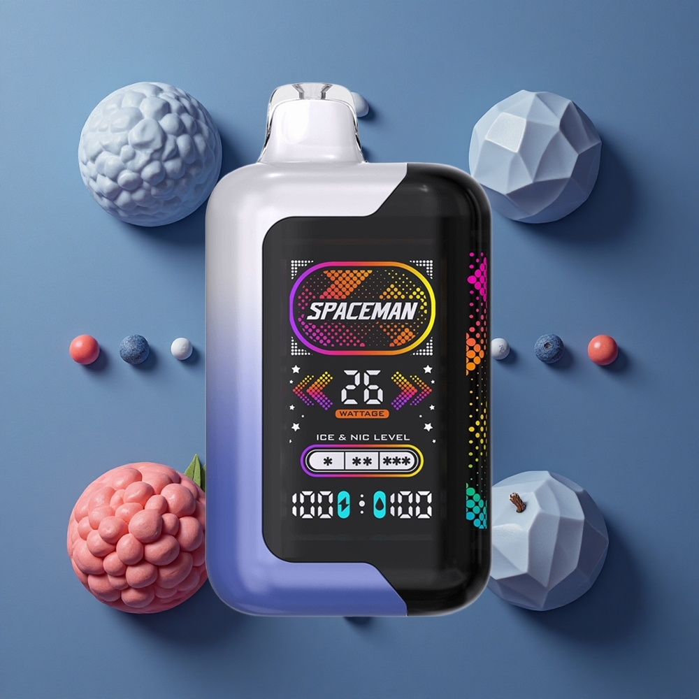 SMOK SPACEMAN SP40000 40000 Pufova Jednokratna Vape Plavi Razz Led