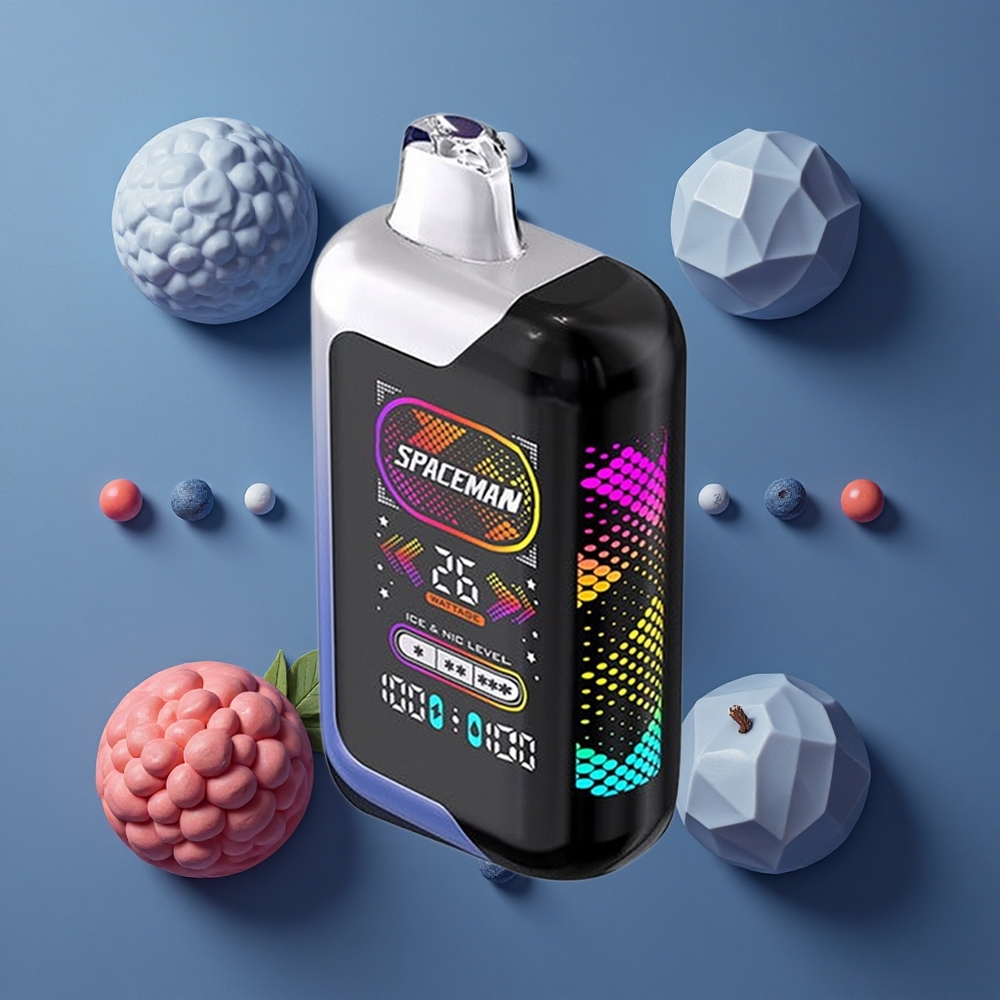 SMOK SPACEMAN SP40000 40000 Pufova Jednokratna Vape Plavi Razz Led