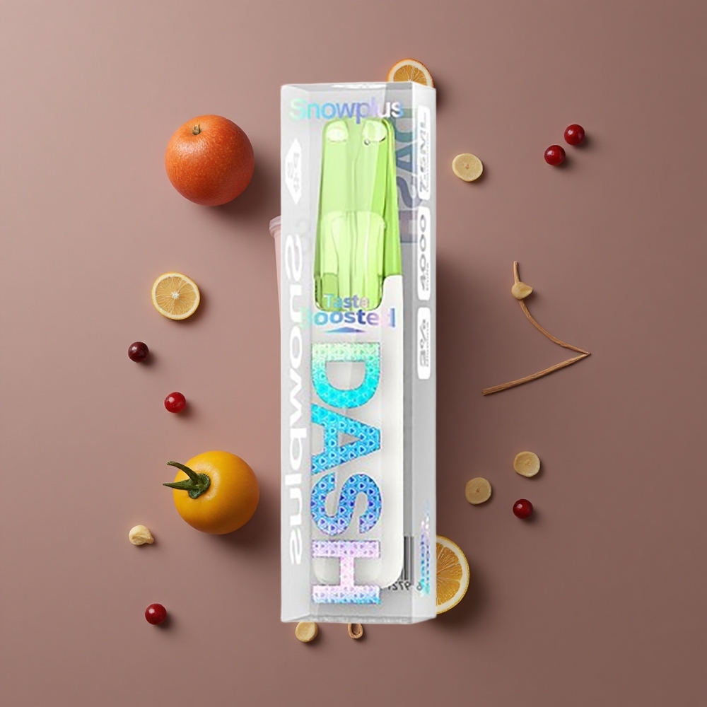Snowplus Dash 4000 Pufova Jednokratni Uređaj Matcha Smoothie 7.5 ml