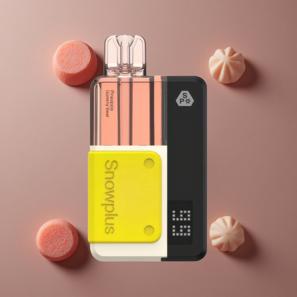 Snowplus Swift 15000 Puffs Pod Kit Ananas Gumeni Medvjedić + Ponovno upotrebljiva baterija