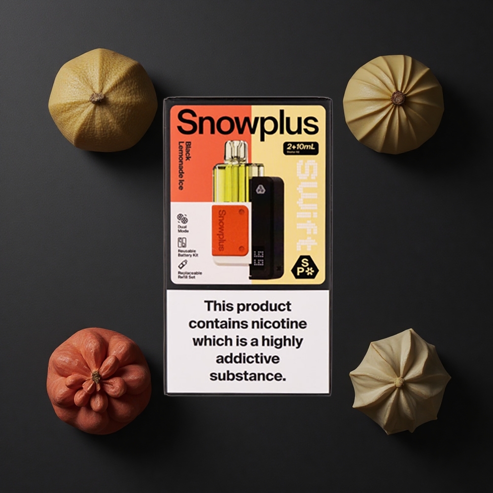 Snowplus Swift 5000 Puffs Crna Limunada Led Dual Mesh 43 x 81 x 25 mm 65 g 1000 mAh 2+10 ml 2% Nikotin