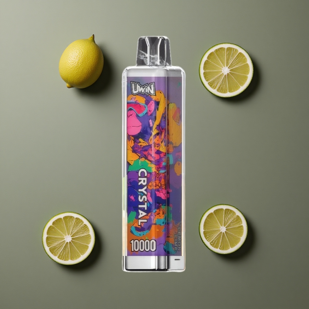Uwin Crystal 10000 Puffs Limun-Lima RGB svjetla