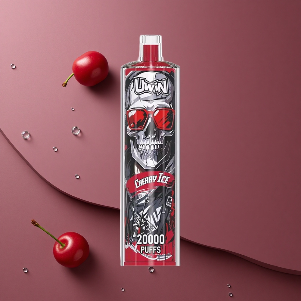 Uwin Shisha Hookah Crystal 20000 Puffs Trešnja Led 22ml Kapacitet