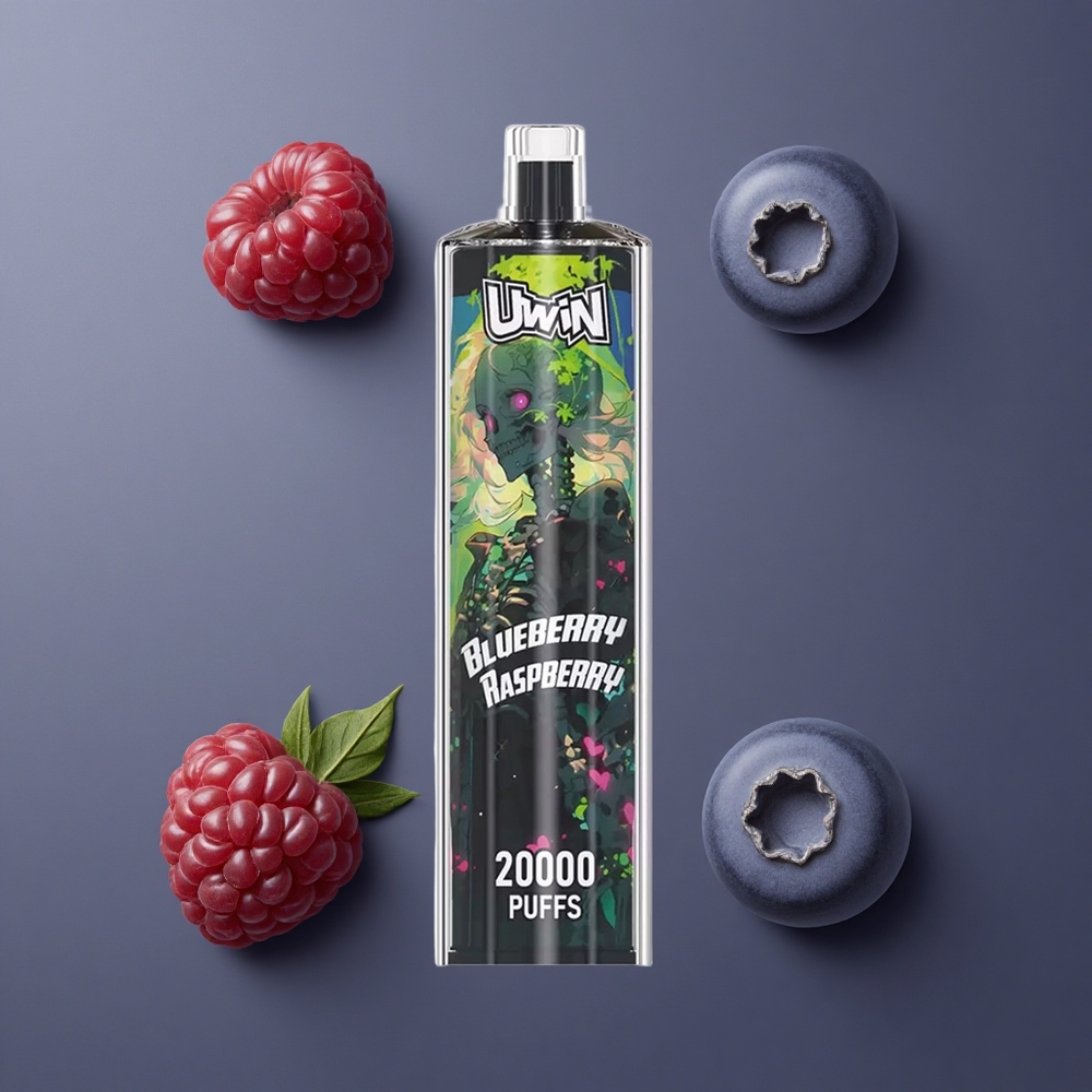 Uwin Shisha Hookah Crystal 20000 Pufova Borovnica Malina 22ml Kapacitet