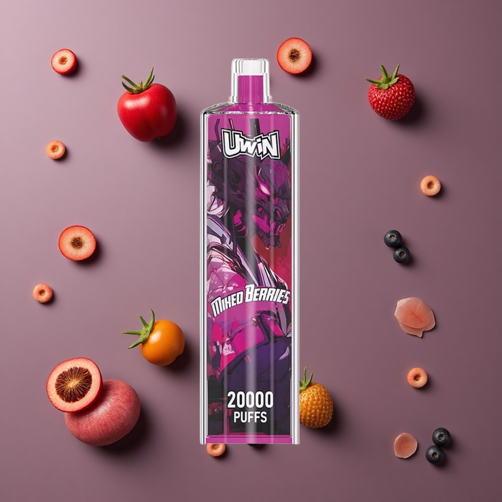 Uwin Shisha Hookah Crystal 20000 Pufova Mješavina Bobica 22ml Kapacitet