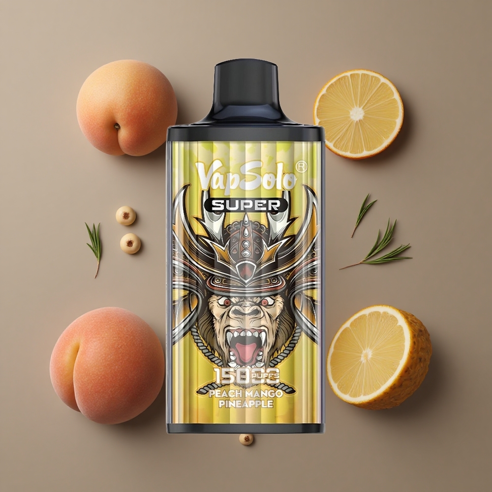 Vapsolo Super 15000 Puffs 40ml Breskva Mango Ananas Tip-C