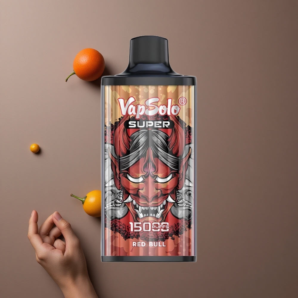 Vapsolo Super 15000 Puffs Jednokratna Vape Crveni bik 40ml