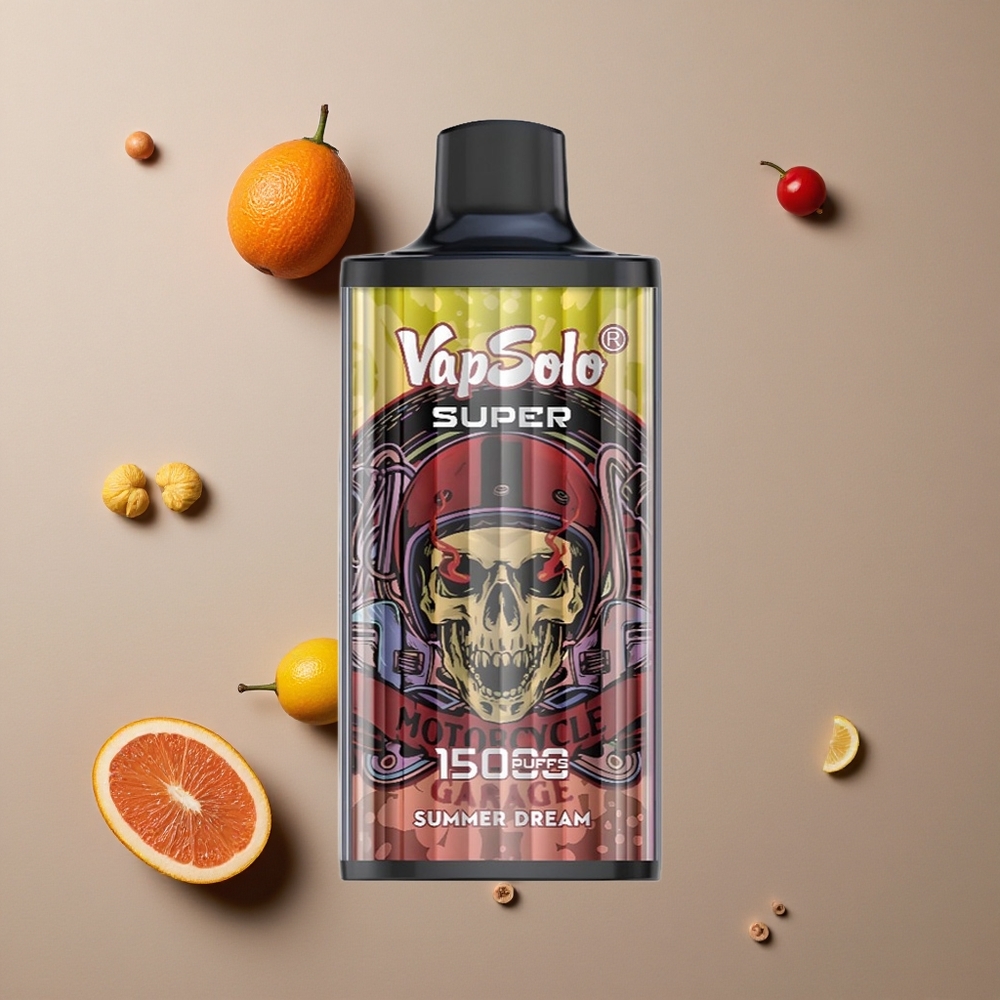 Vapsolo Super 15000 Puffs Jednokratna Vape Ljetna Sanja 40ml E-tekućina
