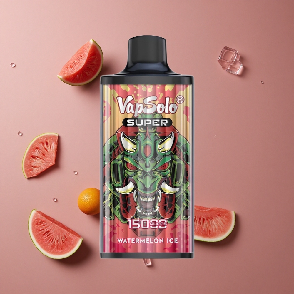 Vapsolo Super 15000 Puffs Jednokratni Vape Lubenica Led 40ml E-Tekućina