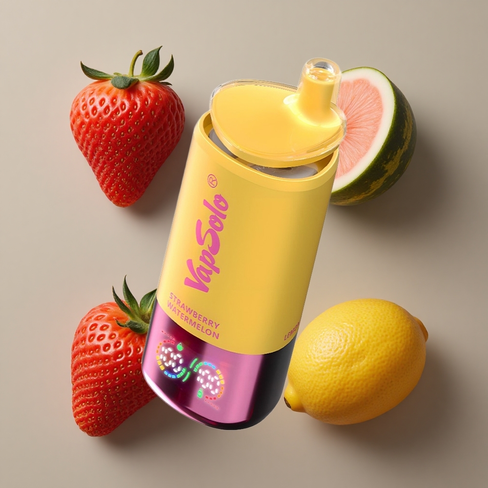 VapSolo Triple 30000 Puffs 40ml Tekućina Jagoda Lubenica & Limun Breskva