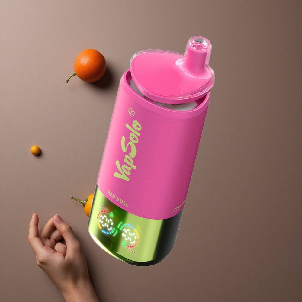 VapSolo Triple 30000 Puffs Jednokratna Vape Crveni bik + 40ml tekućine + 3 spremnika + Type-C punjenje