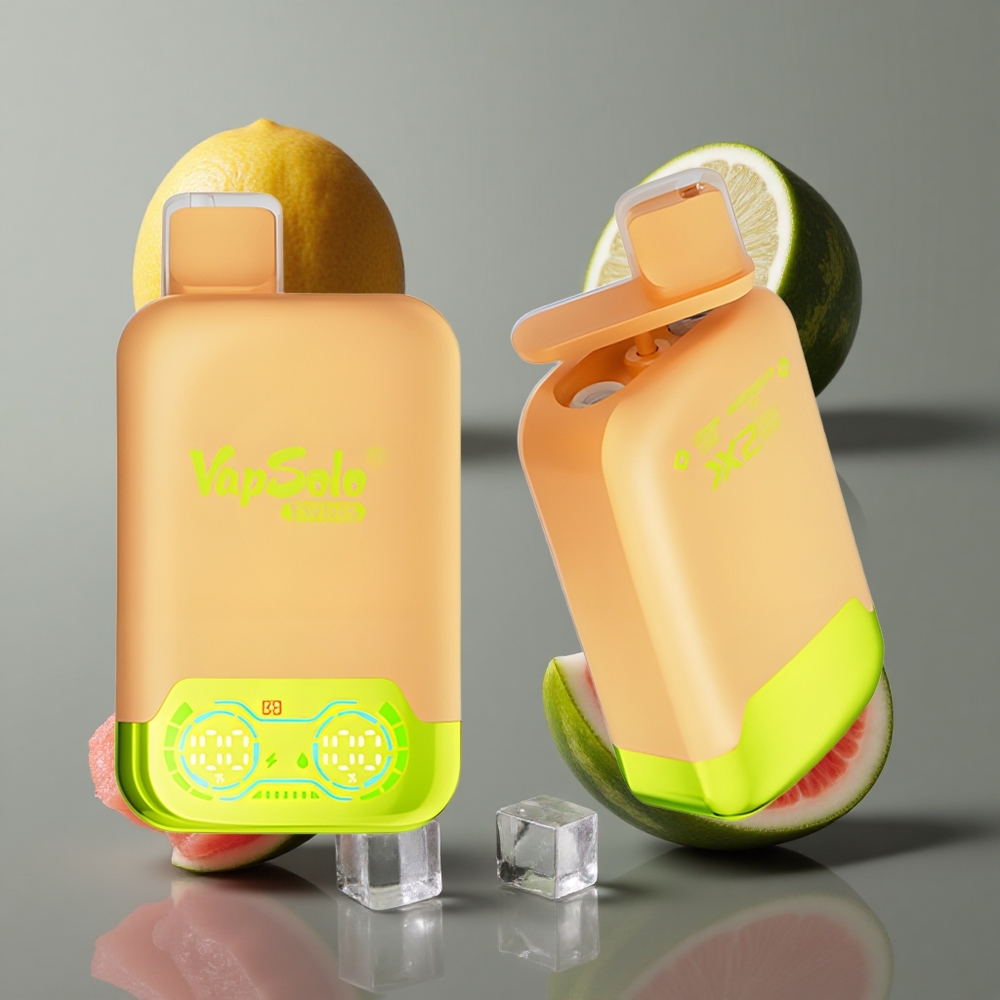 Vapsolo Twins 20000 Puffs Jednokratna Vape Limeta & Lubenica Led