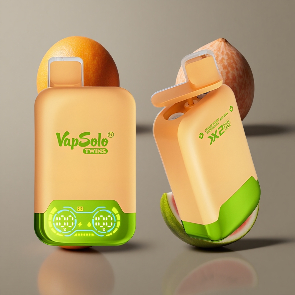Vapsolo Twins 20000 Puffs Jednokratna Vape Naranča Mango Lubenica & Red Bull