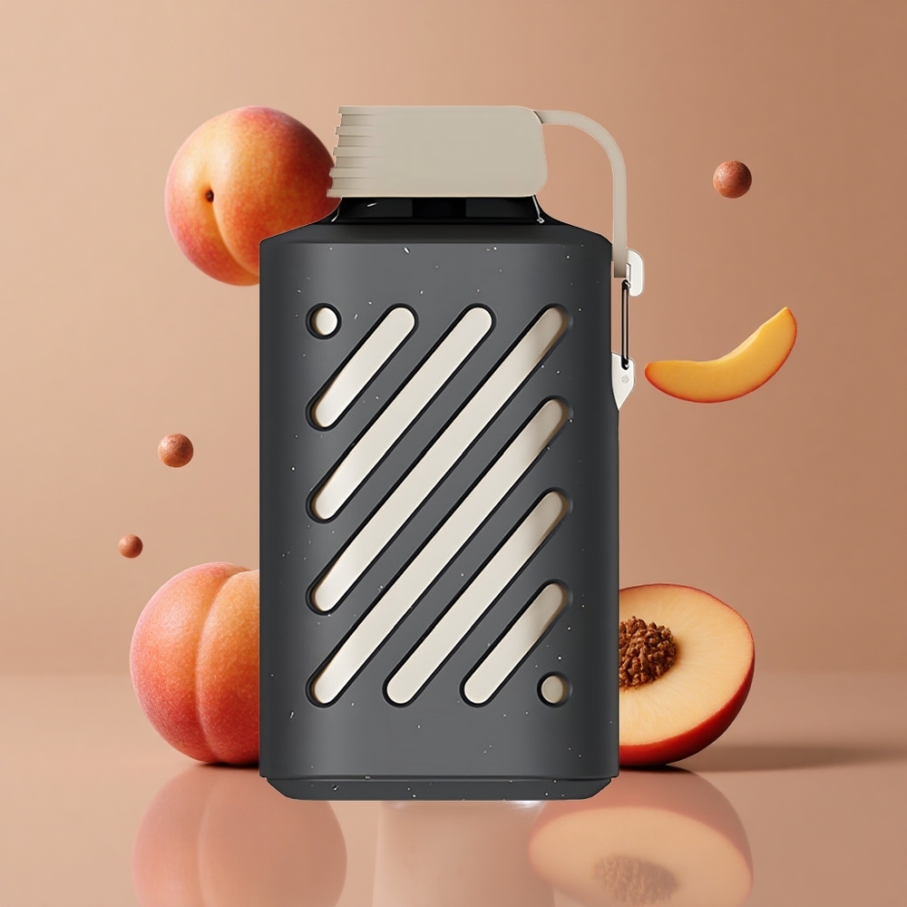 VOZOL GEAR 10000 Jednokratna Vape Breskva Mango Smoothie 20 ml Kapacitet Tekućine