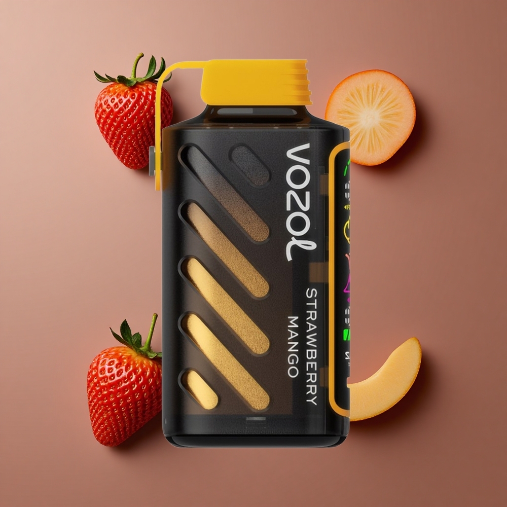 VOZOL Gear Power 20000 Puffs Jednokratna Vape Jagoda Mango Dual Mesh Coil