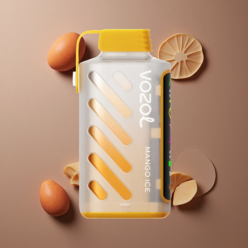 VOZOL Gear Power 20000 Pufova Jednokratna Vape Mango Led s 20mL unaprijed napunjenog e-tekućeg kapaciteta