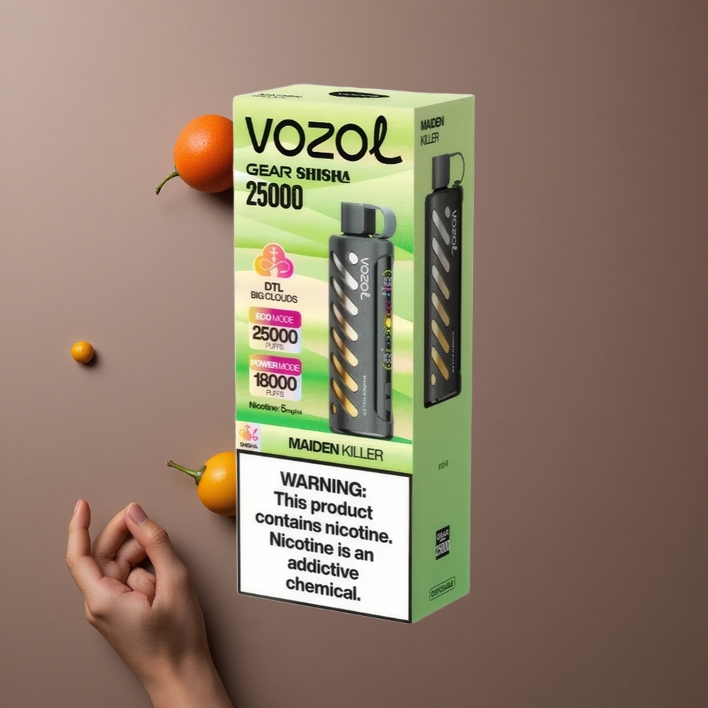 VOZOL Gear Shisha 25000 Puffs Dual Mesh Dual Modes (Dvostruki Mesh Dvostruki Modovi) Maiden Killer