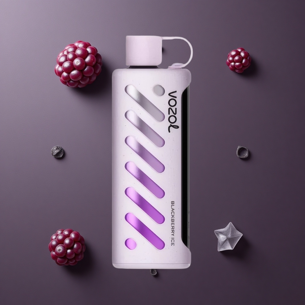 VOZOL Gear Shisha 25000 Puffs Dual Mesh Dual Modes Jednokratna Vape Jagoda Led