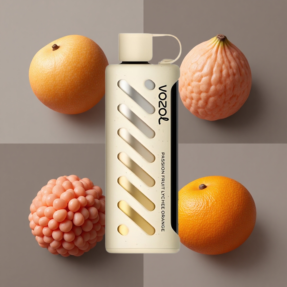 VOZOL Gear Shisha 25000 Puffs Jednokratna Vape Mango Liči Naranča S.i.L.C Tech