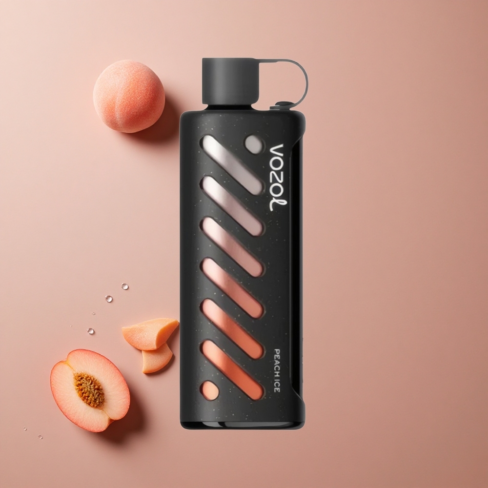 VOZOL Gear Shisha 25000 Pufova Briski Vape Breskva Led S.i.L.C Tech