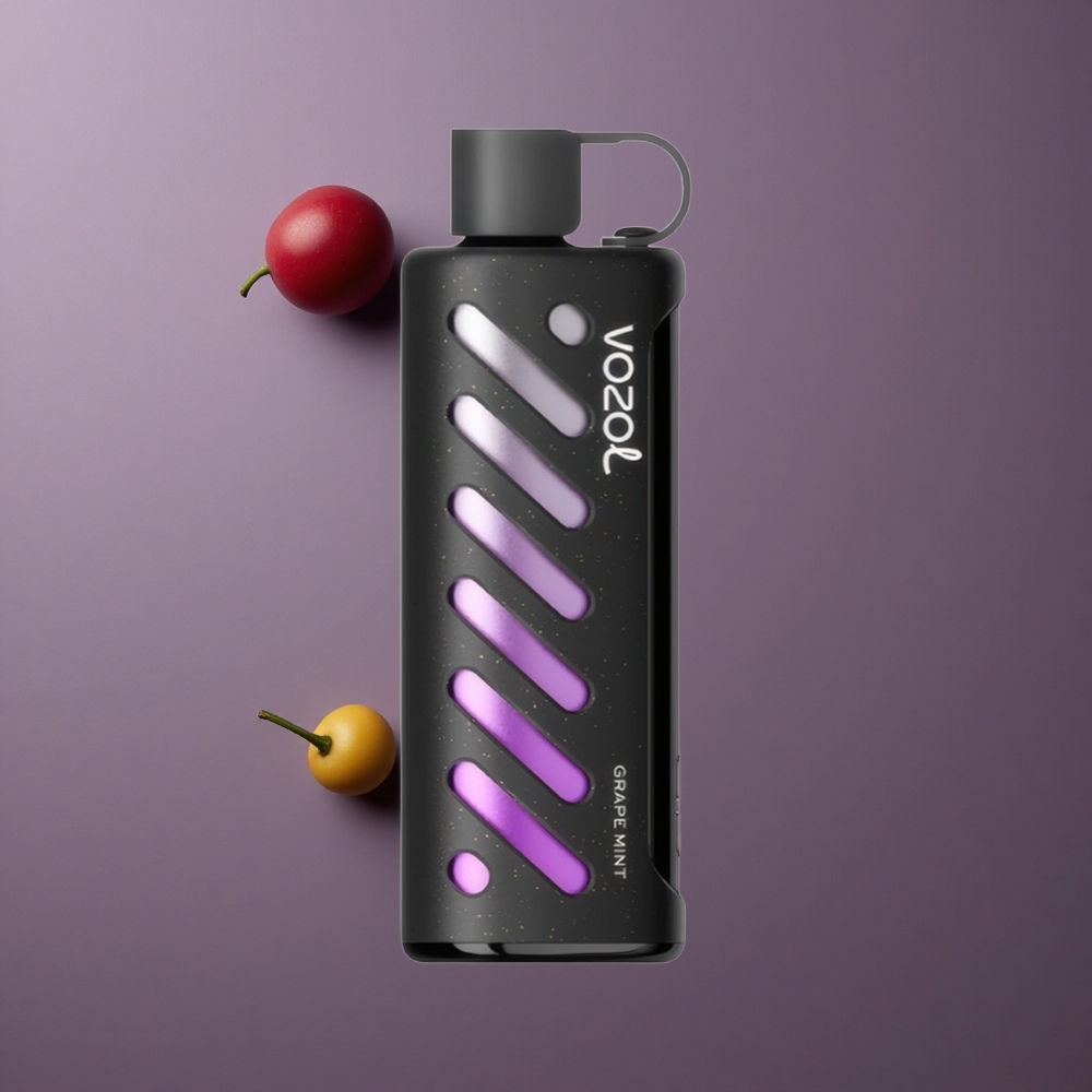 VOZOL Gear Shisha 25000 Pufova Jednokratna Vape Grožđe Metvica Dual Mesh Dual Modes