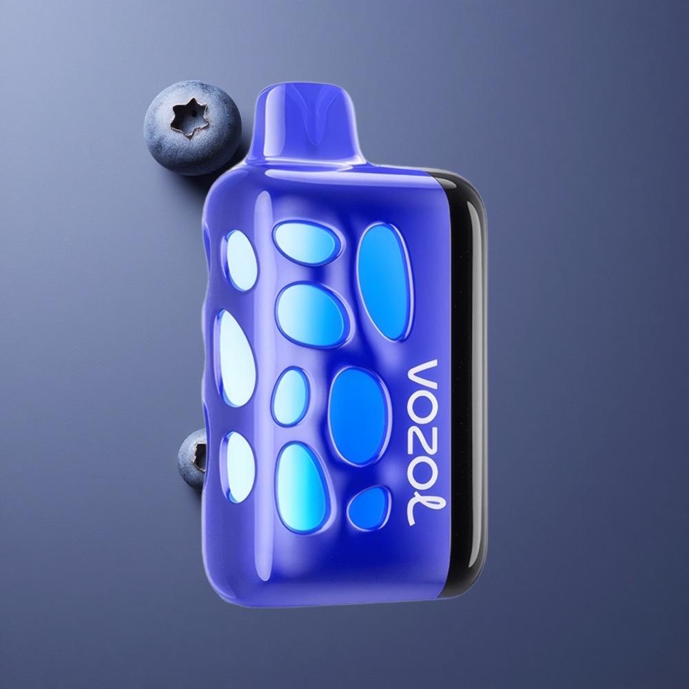 VOZOL RAVE 40000 Jednokratna Vape Borovnica Led 270 stupnjeva Žarki Sjaj Dizajn