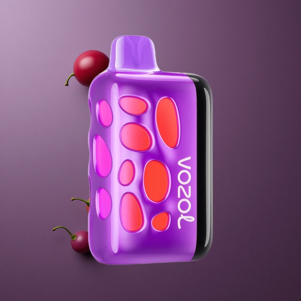 VOZOL RAVE 40000 Jednokratna Vape Grožđe Led 270 stupnjeva Žarki Glow Dizajn