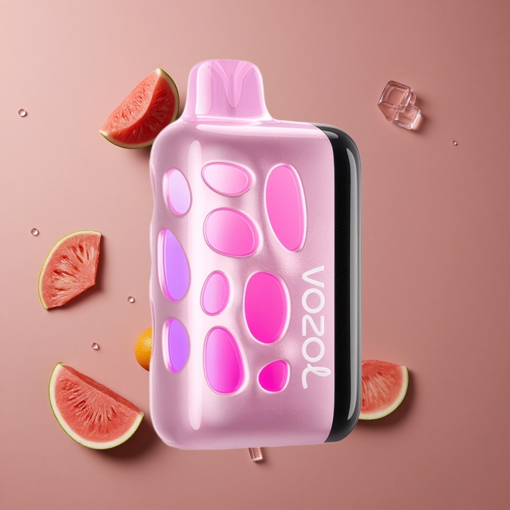 VOZOL RAVE 40000 Jednokratna Vape Lubenica Led 270 stupnjeva Žarki sjaj Dizajn