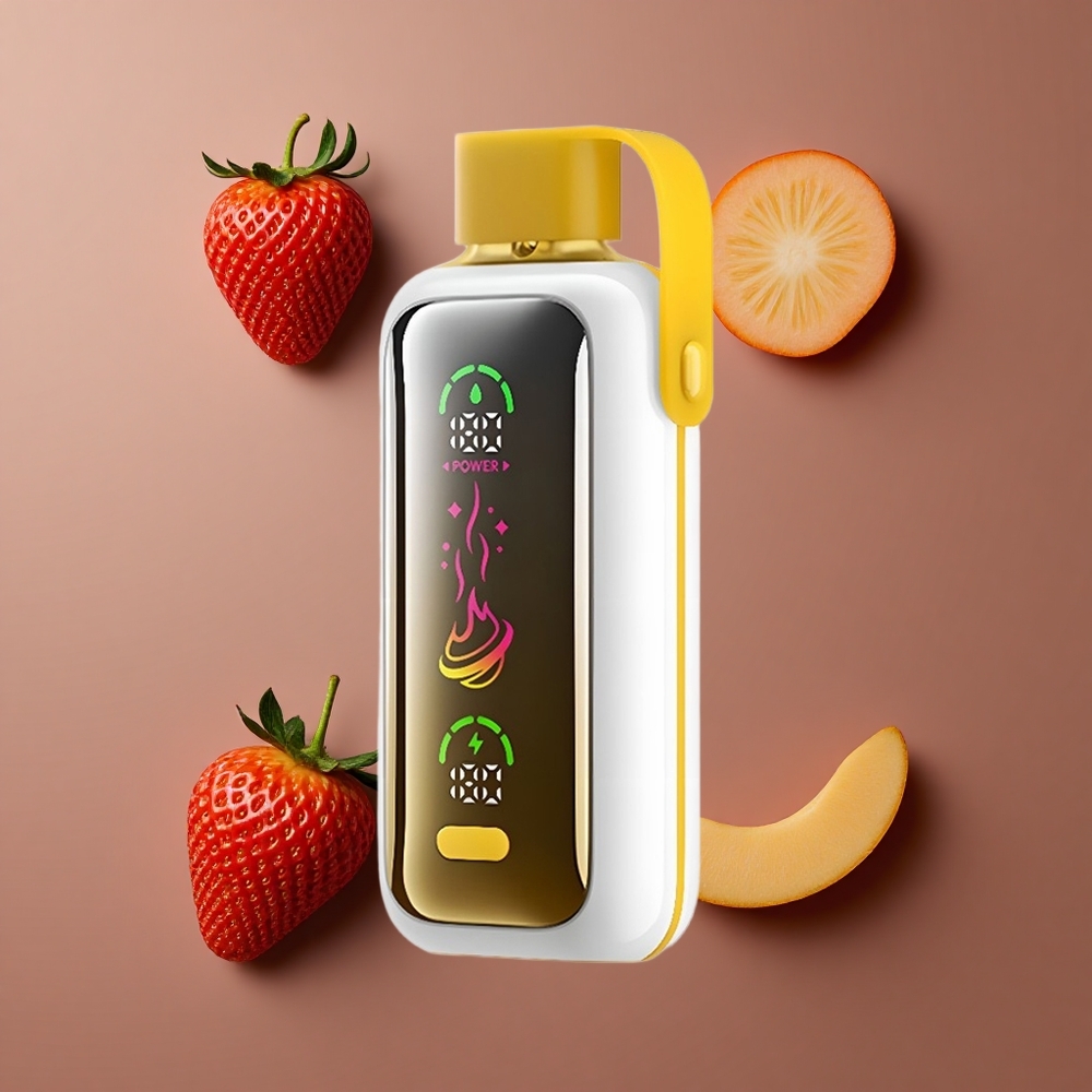 VOZOL Star 20000 Puffs Dvoslojna mreža Jednokratna vape Jagoda Mango