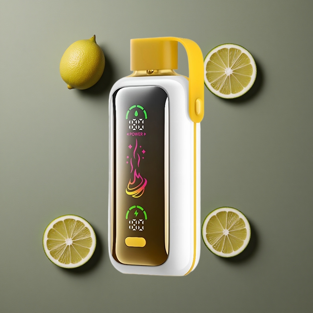 VOZOL Star 20000 Puffs Jednokratna Vape Limun Limeta 2.2" HD zrcalni zaslon