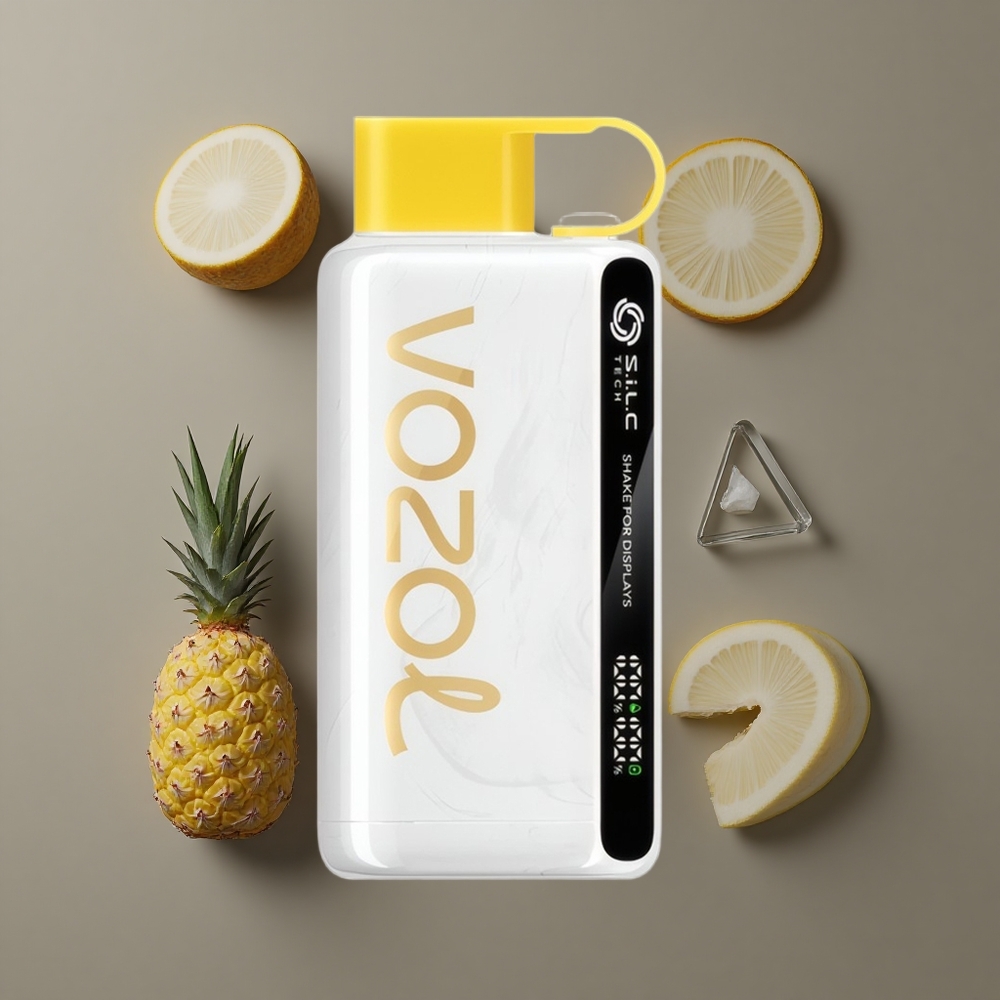 VOZOL STAR 9000/12000 Jednokratna Vape Ananas Kokos Led + S.i.L.C TEH