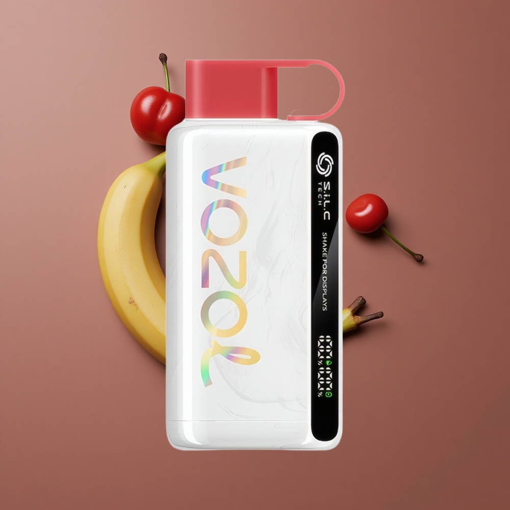 VOZOL STAR 9000/12000 Jednokratna Vape Zmija Voće Banana Trešnja + S.i.L.C TECH