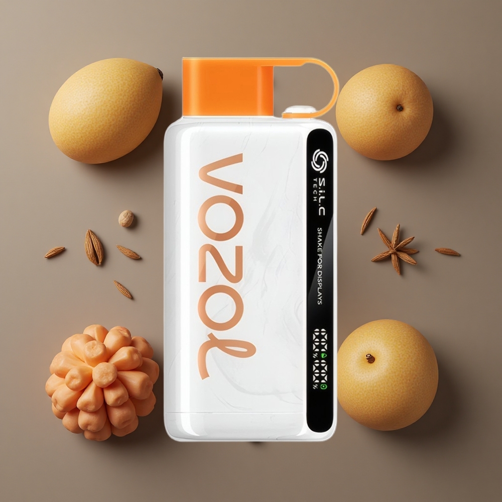 VOZOL STAR 9000 Jednokratna Vape Meksički Mango Led s 9000 Puffova i 650mAh Baterija
