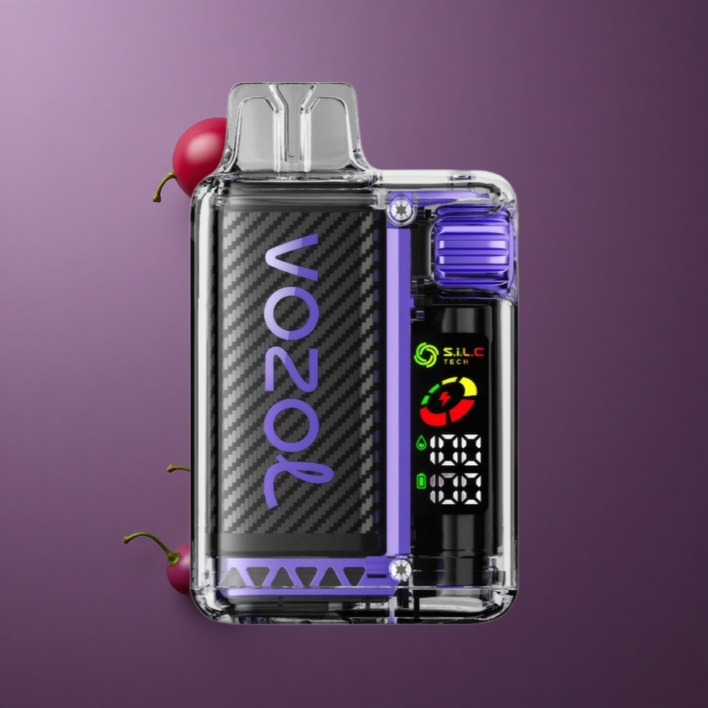 VOZOL Vista 20000 Puffs Jednokratna Vape Grožđe Led Rechargeable Battery: 650mAh