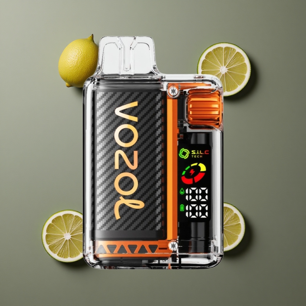 VOZOL Vista 20000 Puffs Jednokratna Vape Limeta Limun OLED Ekran