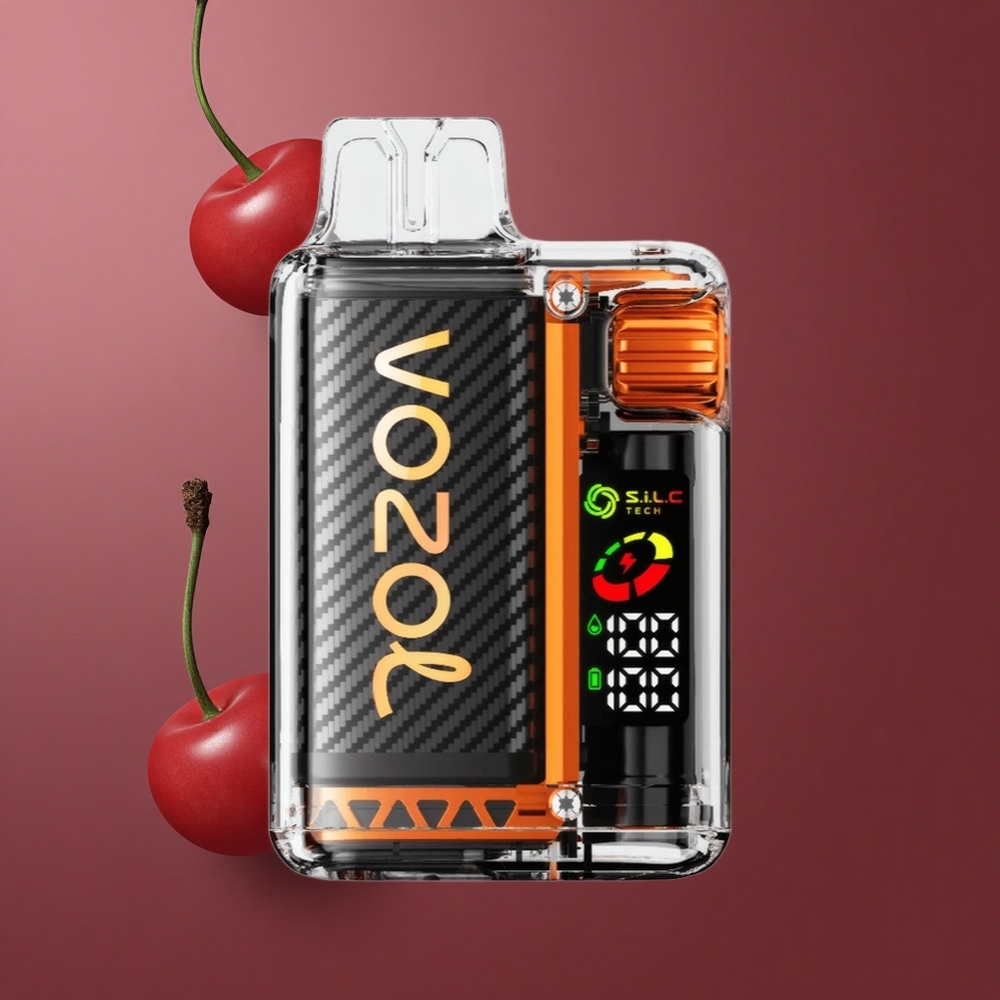 VOZOL Vista 20000 Puffs Jednokratna Vape Trešnja Kola OLED Ekran